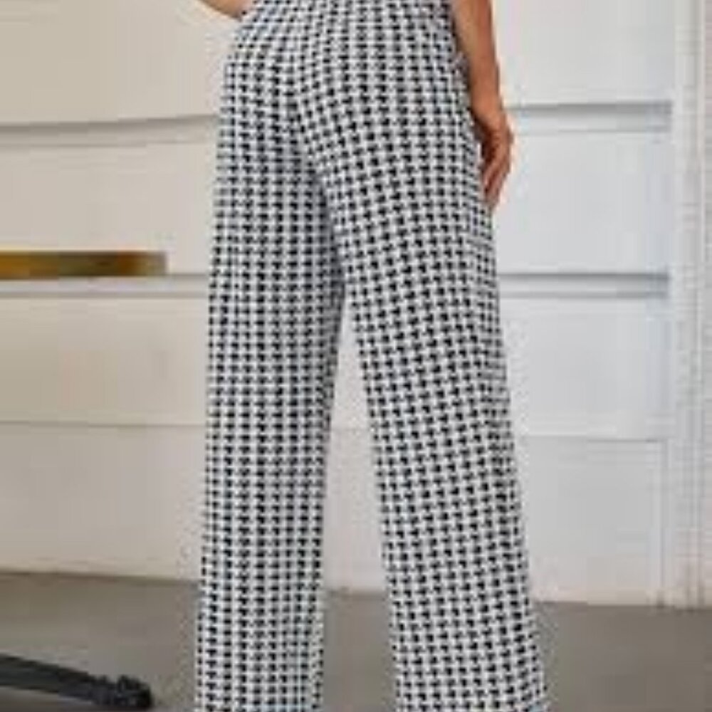 Love Tree Houndstooth Women's Pants